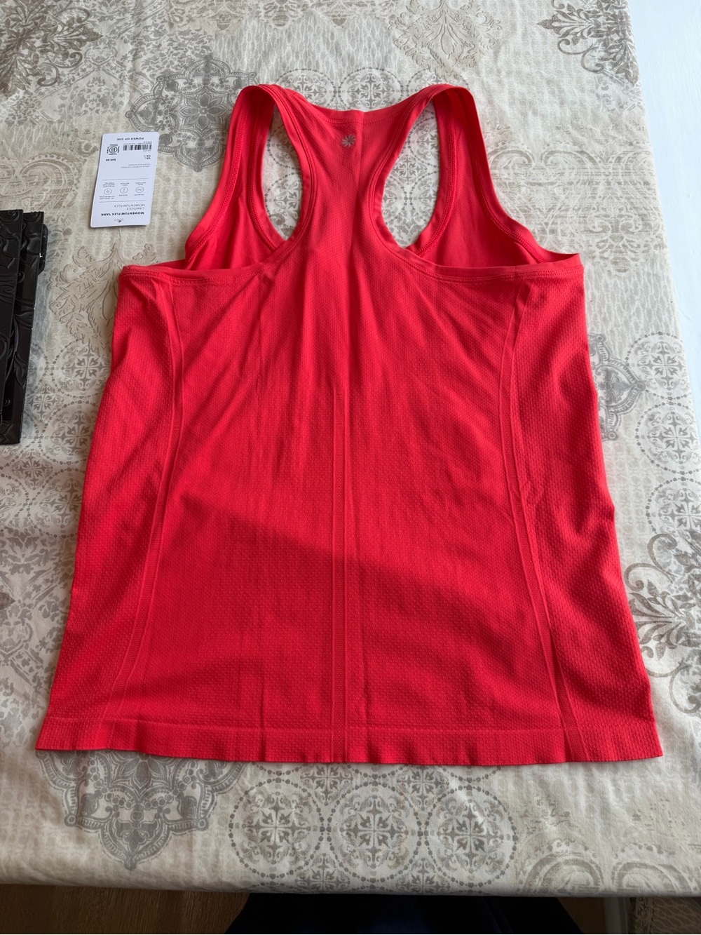 Athleta Women’s Red Racerback Performance Tank - Picture 2 of 5